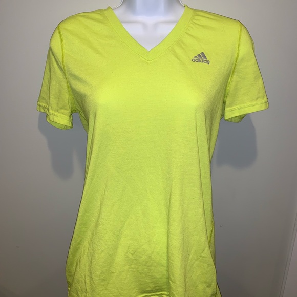 Adidas Fitted vneck athletic tee - Picture 2 of 4